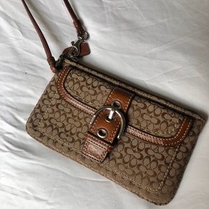 Authentic Coach wristlet
